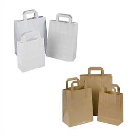 FLAT HANDLE PAPER CARRIERS