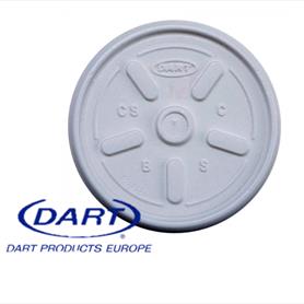 12oz DART FLAT VENTED LID