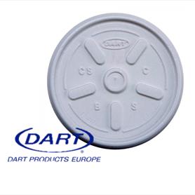10oz DART FLAT VENTED LID