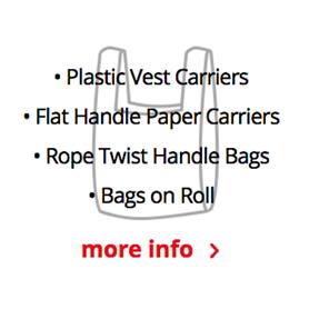CARRIER BAGS AND ROLL BAGS
