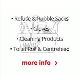 REFUSE SACKS AND GLOVES