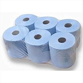 BLUE 2PLY CENTREFEED ROLLS