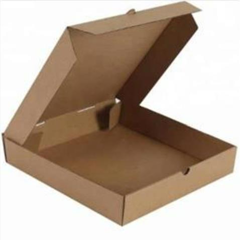 7" PLAIN BROWN KRAFT PIZZA BOX