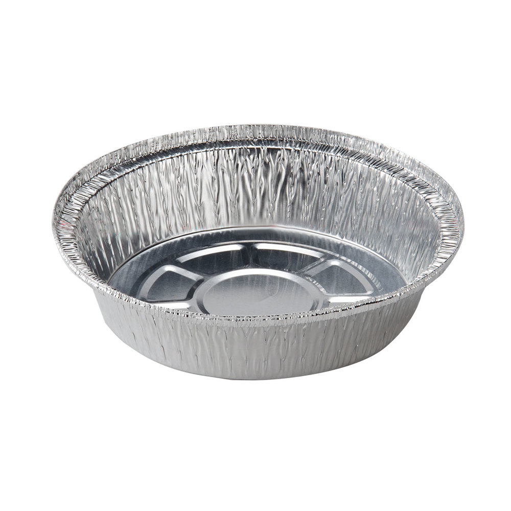 7" ROUND ALUMINUM FOIL FOOD CONTAINER