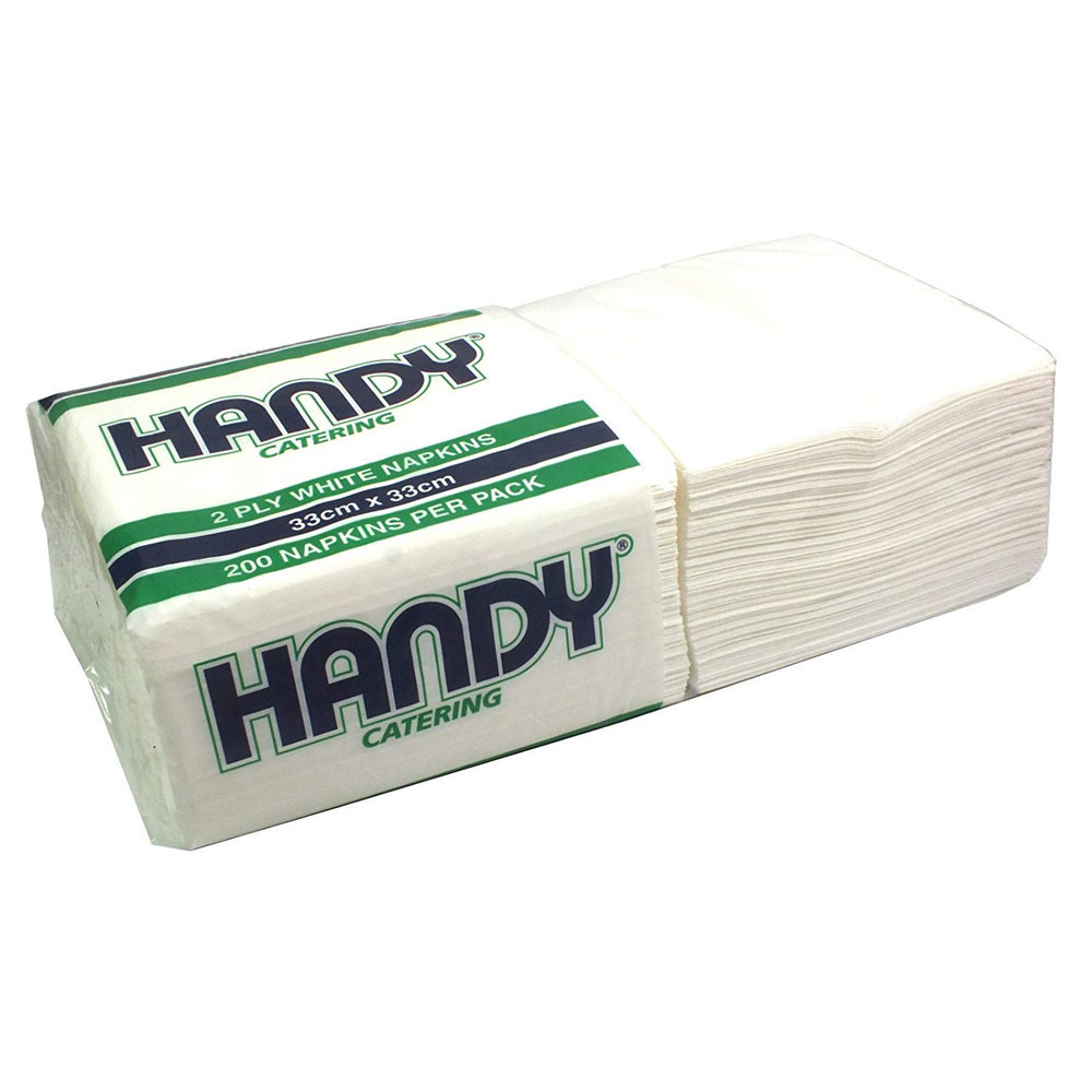 2PLY SOFT WHITE PAPER NAPKIN