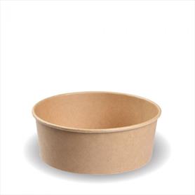 SMALL BROWN KRAFT BOWL 750ML