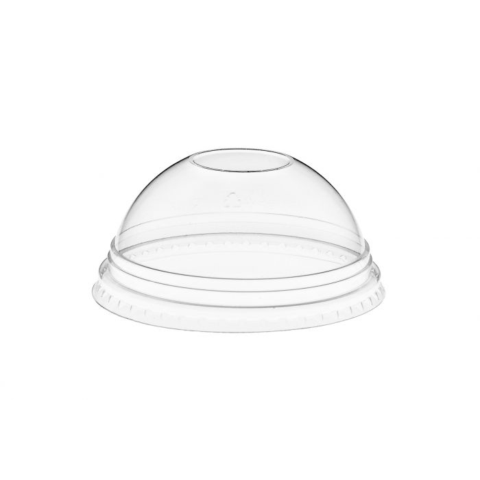 DOME LID WITH HOLE TO FIT SMOOTHIE CUPS