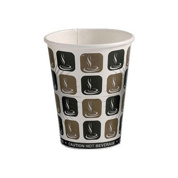 8oz CAFE MOCHA PAPER CUPS