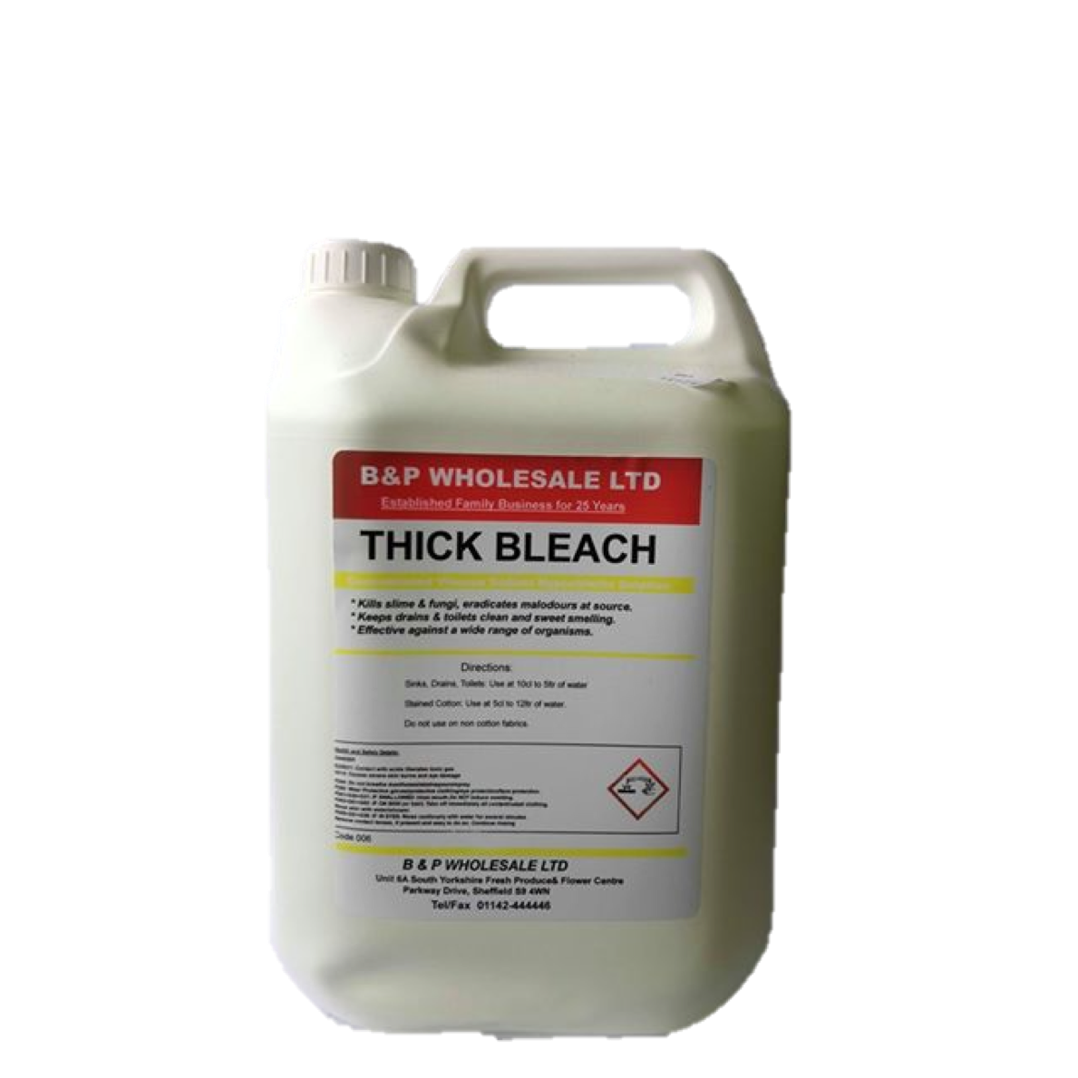 5ltr THICK BLEACH