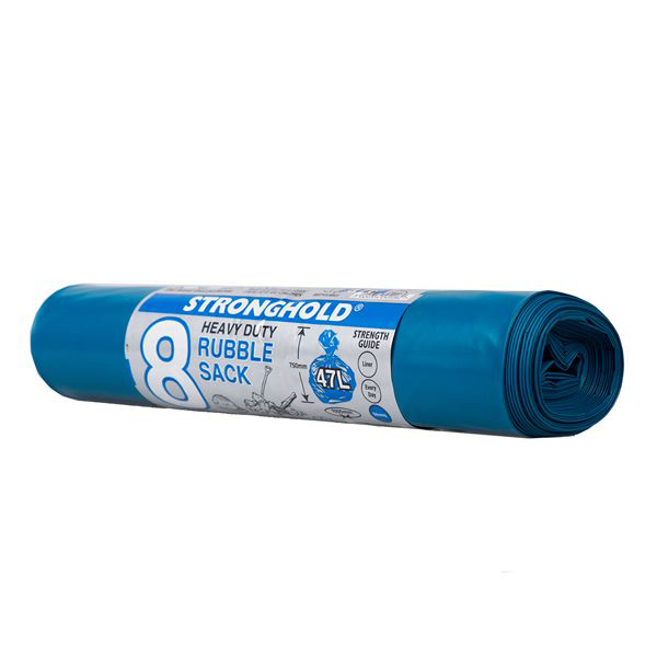 STRONGHOLD HEAVY DUTY BLUE RUBBLE SACKS