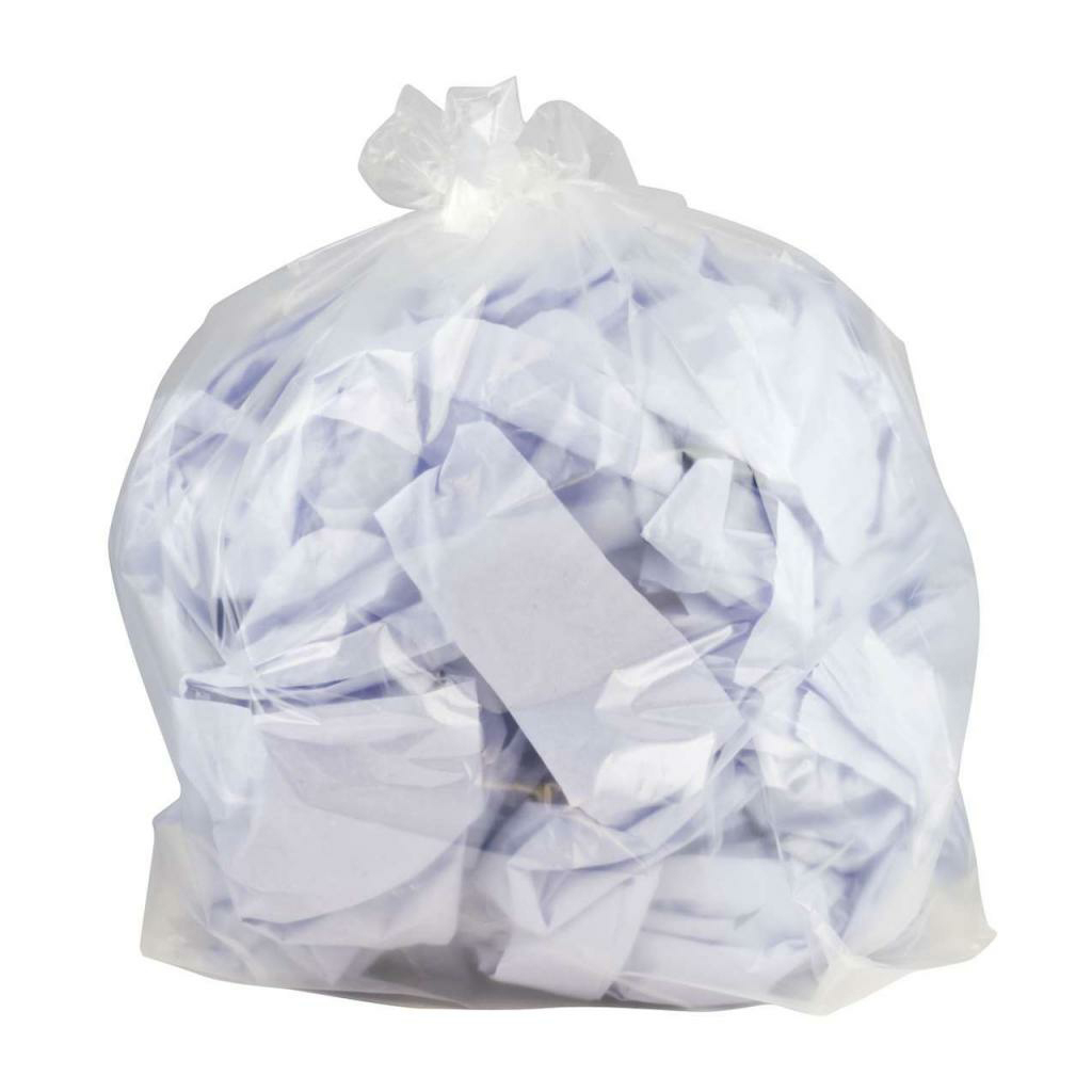 CLEAR REFUSE SACKS