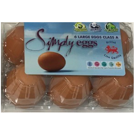 8 DOZEN LARGE PRE PACKED EGGS