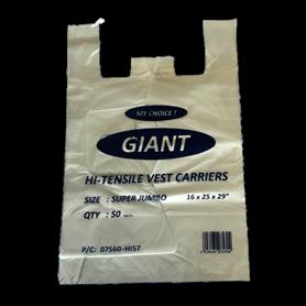 WHITE GIANT VEST CARRER BAG