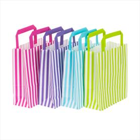 STRIPED PAPER BAGS