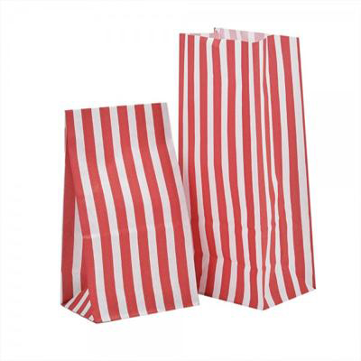 STRIPED PAPER PICK N MIX BAGS