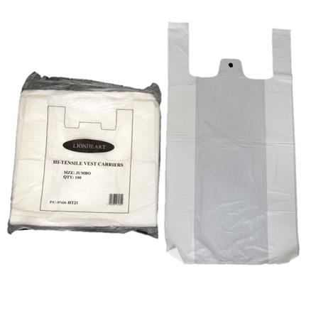 Vest carrier bags wholesale sale