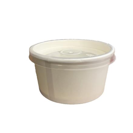 7oz PAPER CONTAINER WITH LID