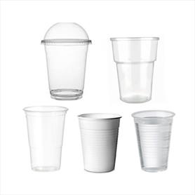 PLASTIC DRINKING CUPS AND LIDS
