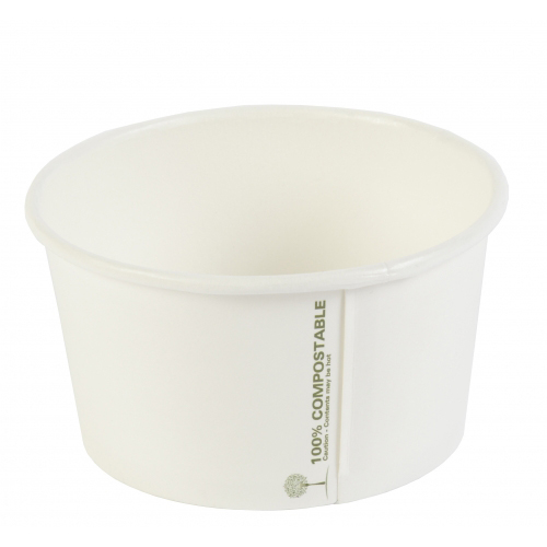 12OZ COMPOSTABLE SOUP CONTAINERS